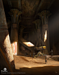 Assassin's Creed Origins, Martin Deschambault : Ruins temple