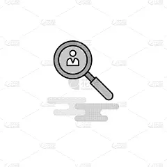 灰色,蜘蛛网,计算机图标,成一排,头像,平坦的,秘密,搜寻,充满,沟通