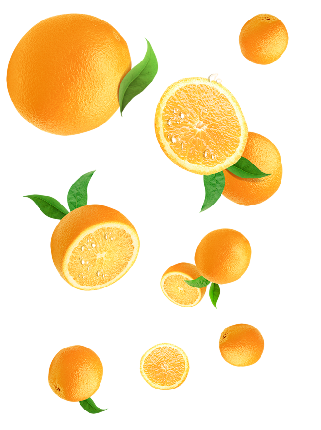 [美工云]夏季新鲜水果橙子主题海报PSD...