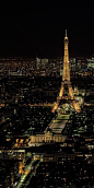 Eiffel Tower from Tour Montparnasse: 
