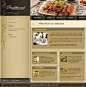 欧美FLASH美食模板(flash psd html)大图 点击还原