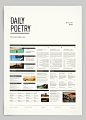 Designspiration — Daily Poetry on the Behance Network