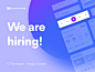 We're hiring!  talent ds reactnative react musixmtach openposition job apply uideveloper designsystem recruiting hr