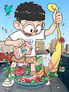 1fann采集到插画参考