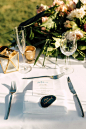 agate wedding place cards