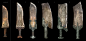 Magni early bladed weapon designs