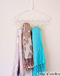 Diy scarf hanger