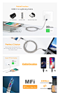 亚马逊A+ USB C to Lightning Cable