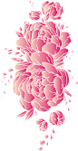 Indian Contemporay Realistic Soft Rose Ornaments