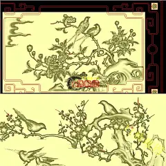 海棠莺吉祥罗汉床_6265205508