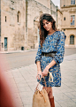 Augustine Dress - Ranch print - Viscose - Sézane