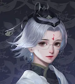 客单勿私用，原画厚涂古风女头像