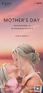 地产母亲节设计海报