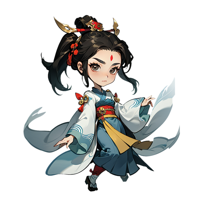 Q版人物/免扣