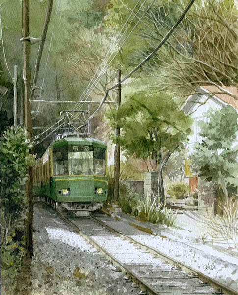 赤坂孝史水彩画欣赏_水彩画吧_百度贴吧