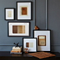 Gallery Frames - Black | West Elm