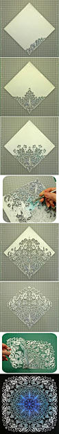 Japanese Kirigami Art（Cut Paper). by Syandery.
