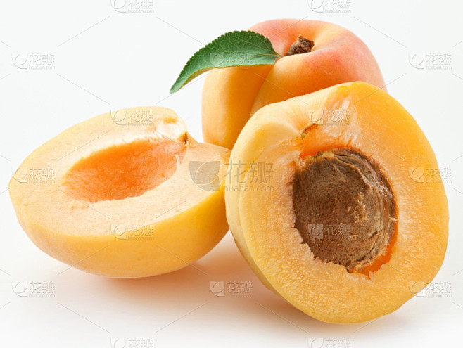 杏,叶子,水平画幅,橙色,水果,无人,有...