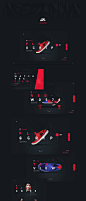 Nike - POD7 Microsite on Behance