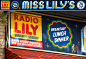 Miss Lily's | Hand Painted Signs : MISS LILY'S | HAND PAINTED SIGNSMiss Lily’s is a Caribbean restaurant and radio station ( www.radiolily.com ) that has become a New York institution dedicated to West Indian cuisine and culture. In 2014 a second location