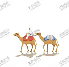 撒哈拉沙漠骆驼队 【酷图网】骆驼,骆驼插画,插图,沙漠骆驼插画,可爱插画,插画,手绘,简笔画,晓雪设计,卡通插画,艺术插画,抽象插画