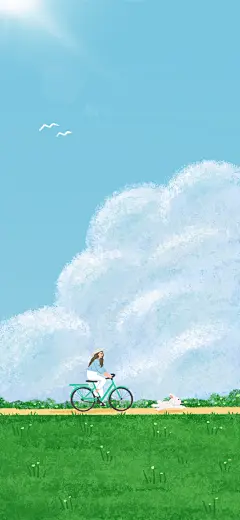 插画 手机壁纸 背景图