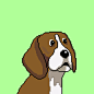Pixel Beagle Dog NFT