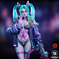 UE5-丽贝卡模型 - 角色/人物/生物 - 作品模型 - CG模型网