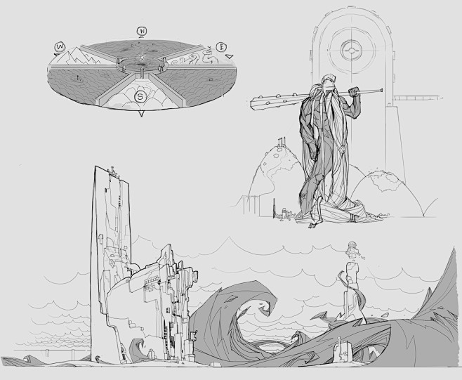Luscus Concept Art :...