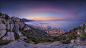 Monaco Winter Clouds Panorama – 半白 | Banbai
