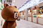 LINE FRIENDS STORE IN HARAJUKU :  LINE FRIENDS Store Harajuku is the first official store in Japan, opening among lifestyle related stores, cafes, bookstores, theaters, and parks that are nearby in Harajuku, one of Japan’s most popular streets.The 3m larg