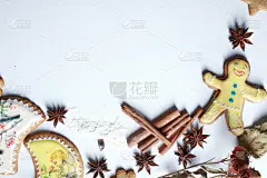 鬼,贺卡,水平画幅,无人,蛋糕,圣诞树,生日,线绳,特写