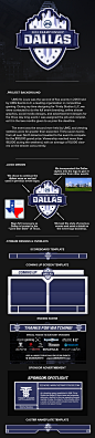 UMG Dallas Championship 2013 :  UMG Dallas was the ﬁnal of the ﬁve events in the 2013 season held by UMG Events LLC, a leading organization in competitive gaming. After designing for their St. Louis and Atlanta Events, we were contacted once again to do t