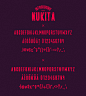 Nukita Typeface on Behance