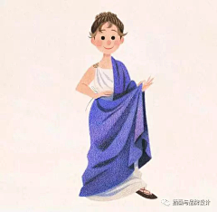 沫青雨采集到人物插画