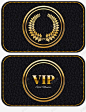 黑色VIP集合 设计图片 免费下载 页面网页 平面电商 创意素材