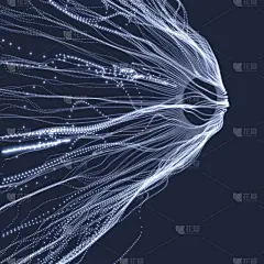 绘画插图,粒子,三维图形,矢量,抽象,背景,技术,高雅,活力,射电望远镜