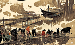苏北辰王大亮养老生活采集到油画-印象派