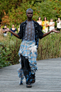 Collina Strada Ready To Wear Fashion Show Collection Spring Summer 2023, Runway look #002 - New York Fashion Week.