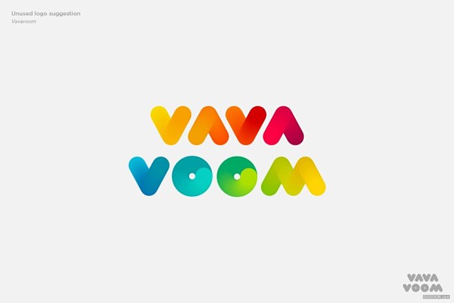 50个新鲜彩色3D立体LOGO设计-Ma...