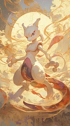 宝可梦水墨风手机壁纸，简直酷到没朋友_7_郑胖_来自小红书网页版