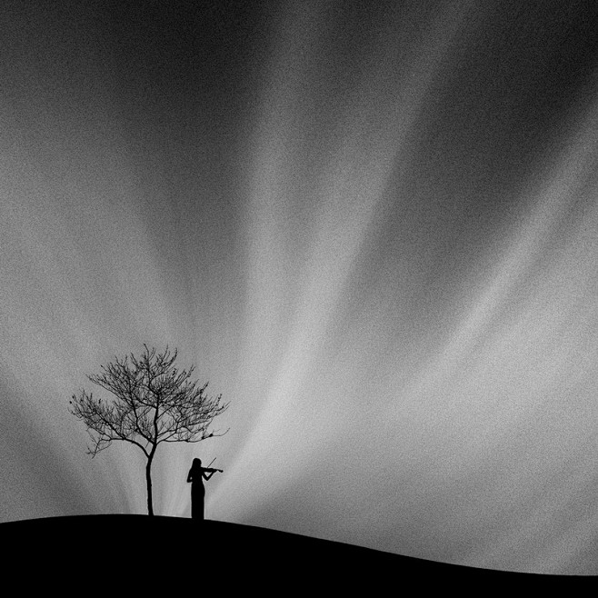 Hengki Lee 黑白剪影摄影_黑白...