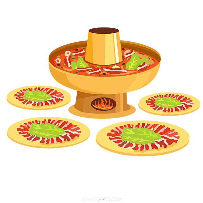食品美食插画PNG图片