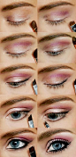 Pink & Gold Eye Makeup Tutorial.