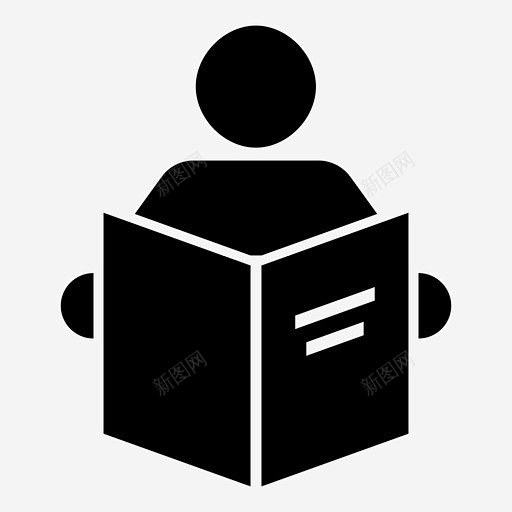 读书图书馆文学图标 设计图片 免费下载 页面网页 平面电商 创意素材