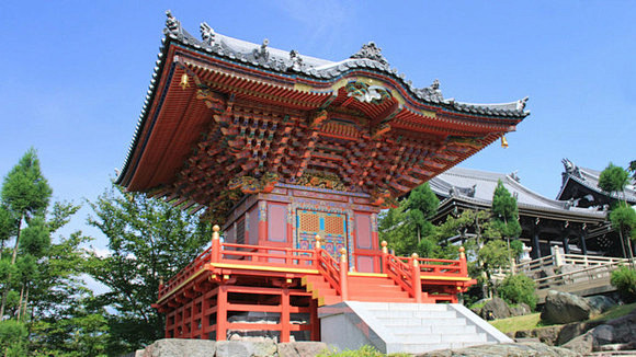 一组日本古建筑照片