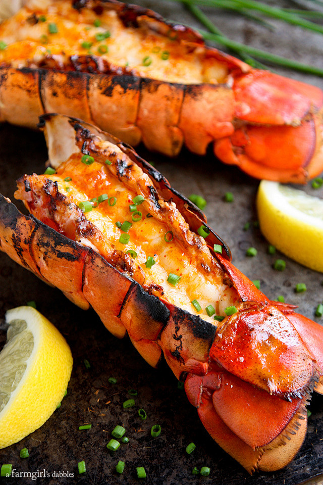 Grilled Lobster Tail...
