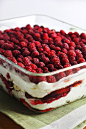 raspberry tiramisu.