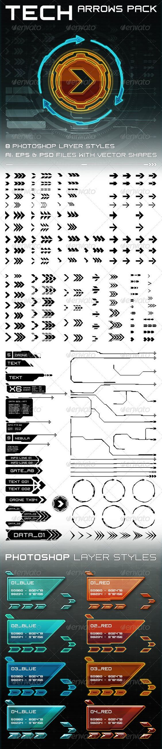 Tech Arrows Pack by ...