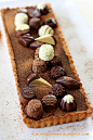 chocolate tart